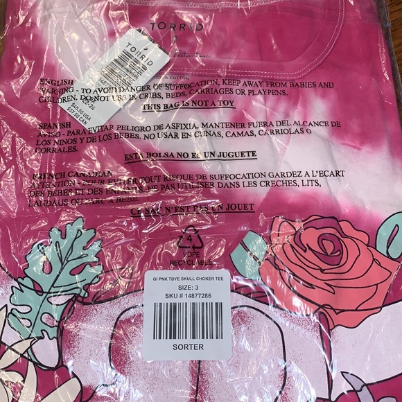 Pink Torrid Tee - Picture 3 of 5